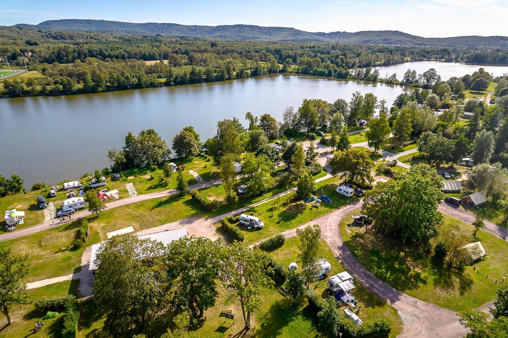 Camping Les Ballastieres - Vosges Du Sud Champagney Exterior foto