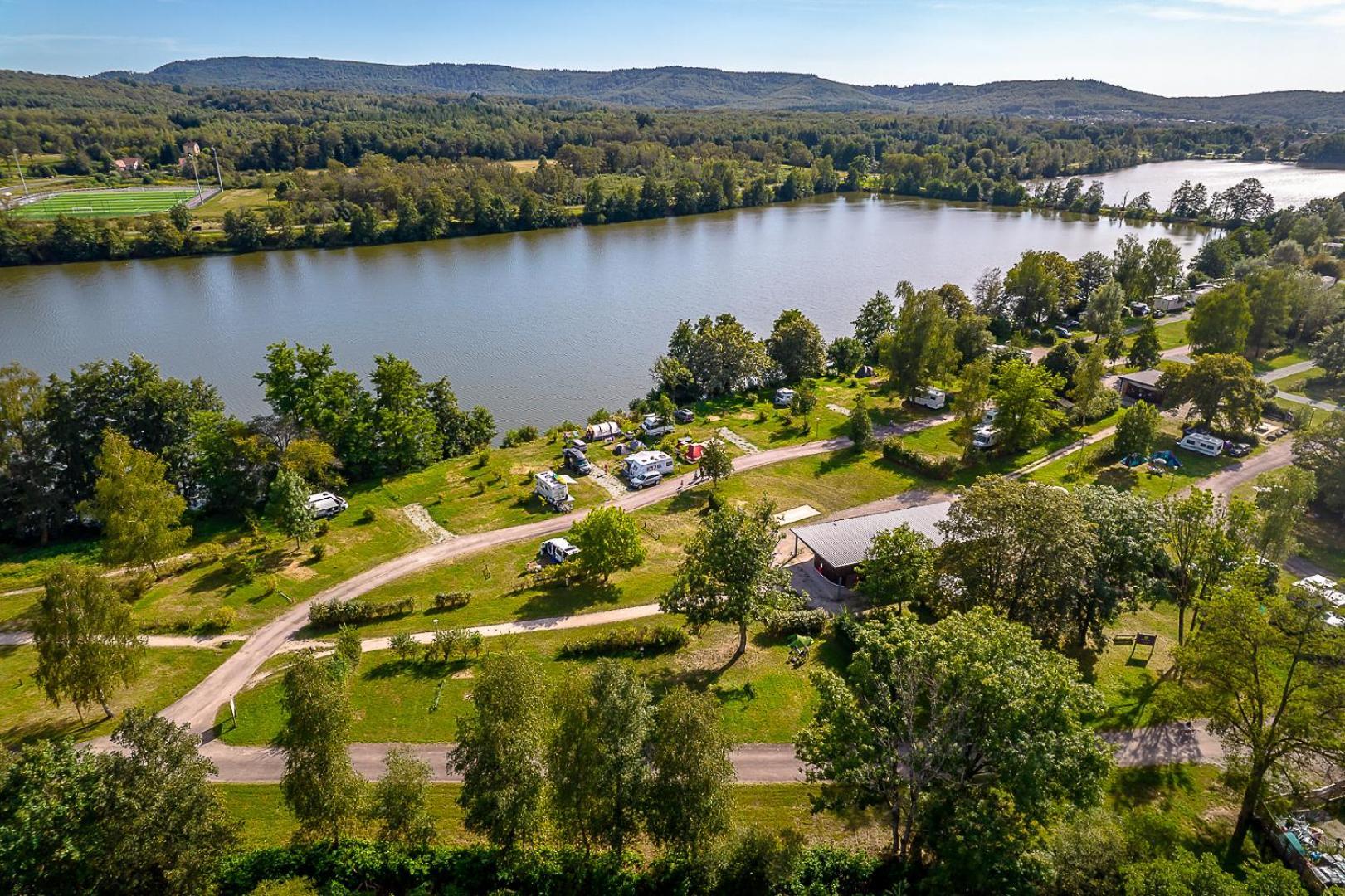 Camping Les Ballastieres - Vosges Du Sud Champagney Exterior foto